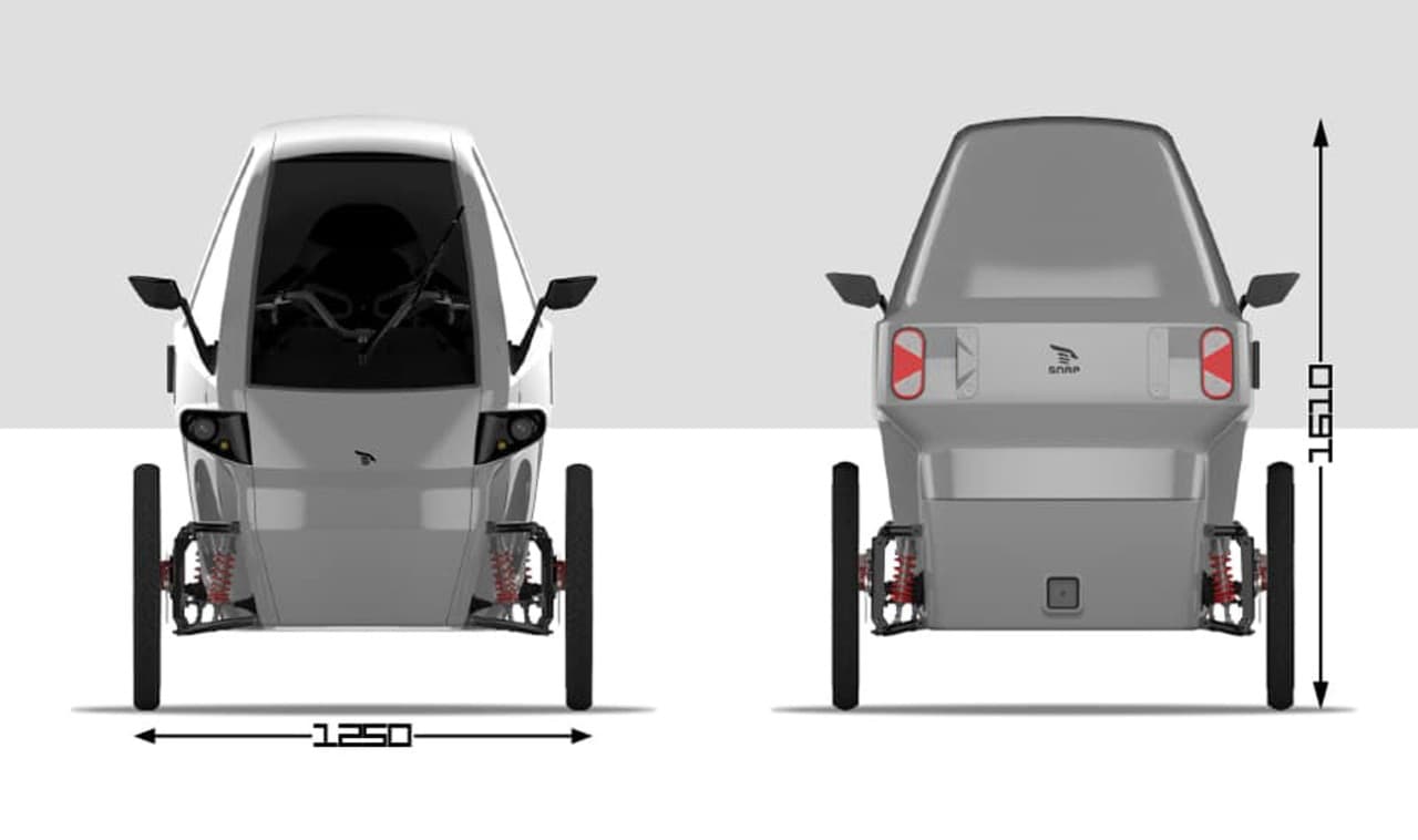 Snap U1, il quadriciclo a pedalata assistita made in Puglia